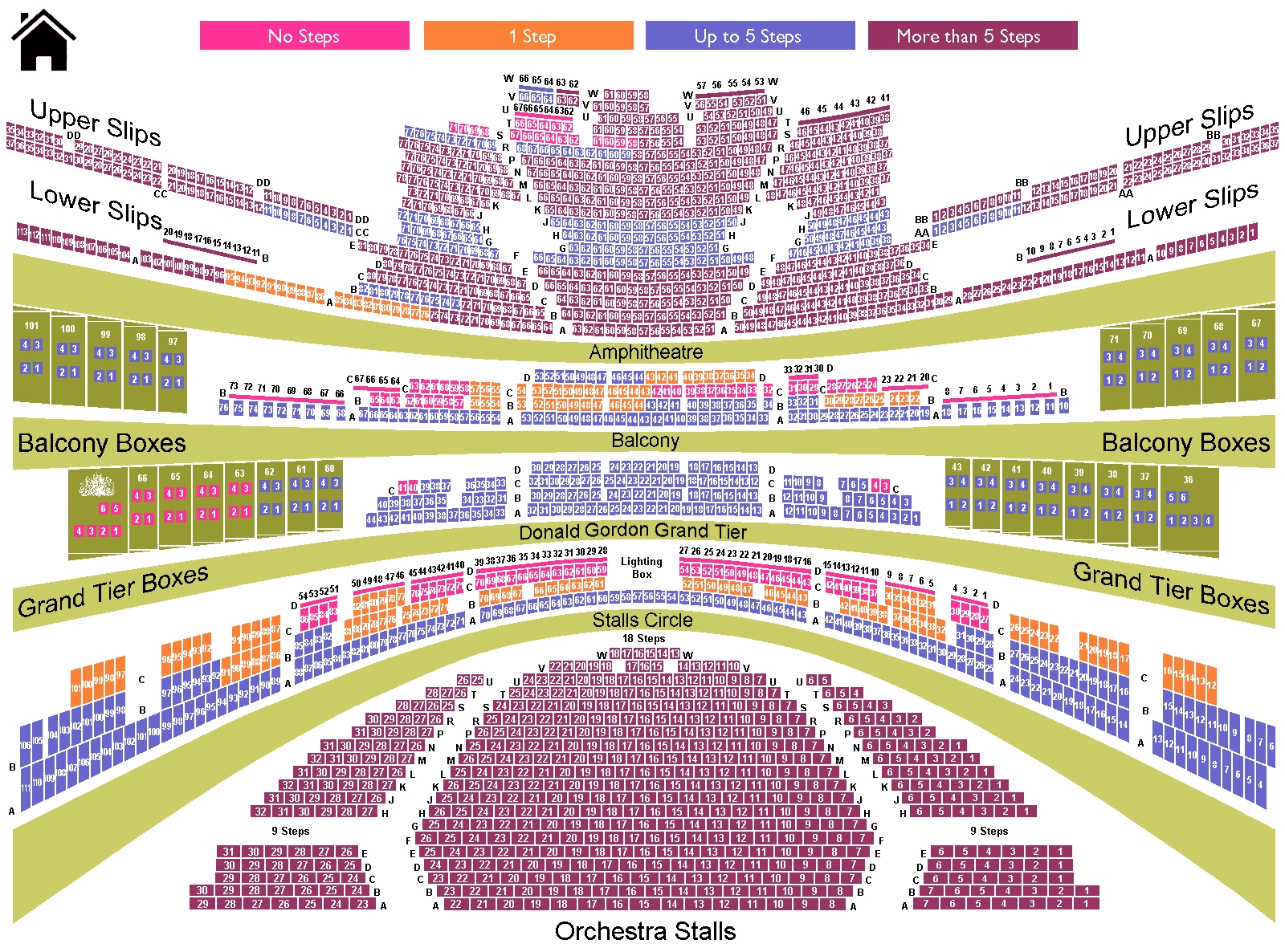 Royal Opera House Seating Chart