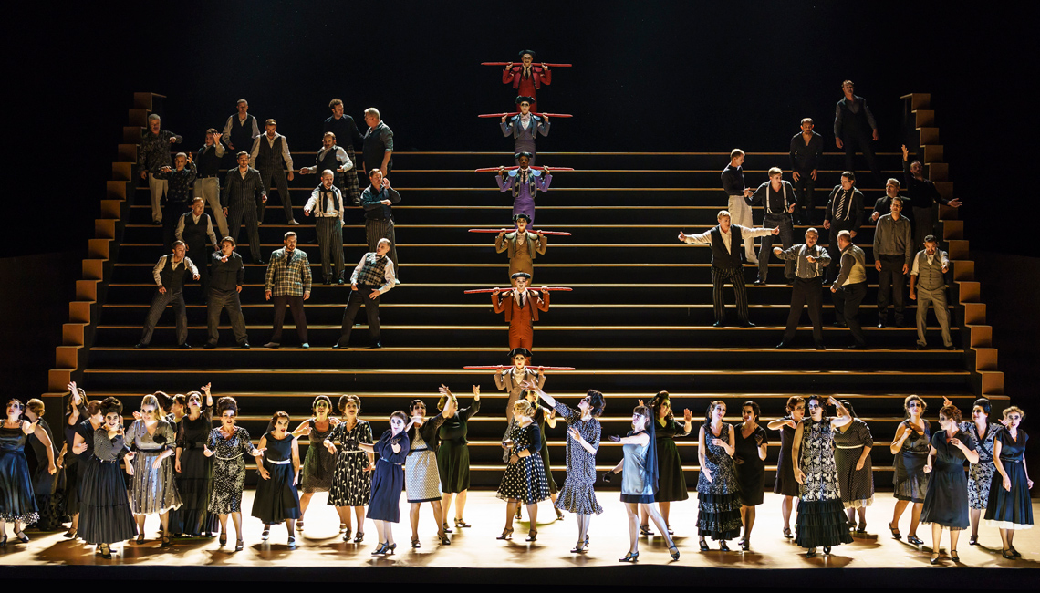 Production photo of Carmen, The Royal Opera ©2018 ROH. Photograph by Bill Cooper