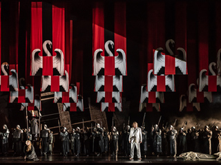 Production Image of Lohengrin, The Royal Opera ©2018 ROH. Photograph by Clive Barda