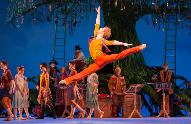 Steven McRae as Florizel in The Winter's Tale, The Royal Ballet © ROH / Johan Persson, 2014