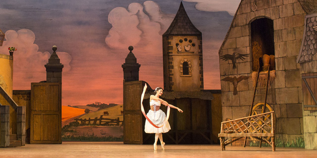 Yuhui Choe dancing in The Royal Ballet's production of La Fille mal gardée