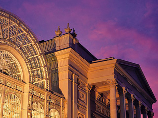 The Bow St frontage of the Royal Opera House